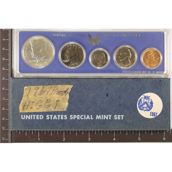 1967 US SPECIAL MINT SET WITH BOX