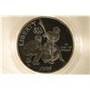 Image 1 : 1995-S US PF OLYMPIC BASEBALL HALF DOLLAR