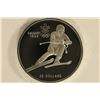 1985 CANADA SILVER PF $20 OLYMPIC COIN 1.0001