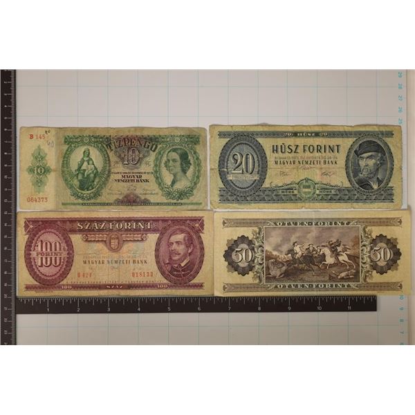 4-MAGYAR NEMZETI BANK BUDAPEST BILLS: 1936-10