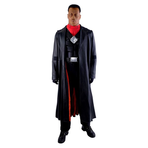 Lot #64: BLADE: TRINITY (2004) - Blade's (Wesley Snipes) Costume Display