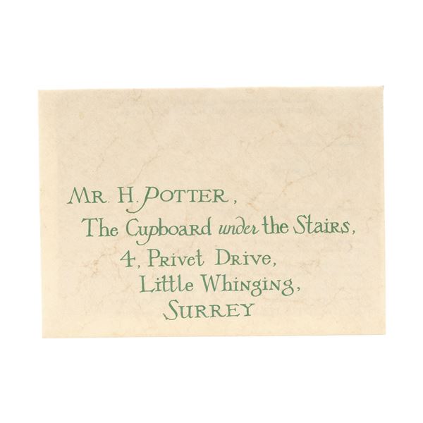 Lot #208: HARRY POTTER AND THE SORCERER'S STONE (2001) - Harry Potter's (Daniel Radcliffe) Hogwarts