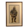 Image 1 : Lot #702: CONAN THE BARBARIAN (1982) - Ron Cobb Hand-Drawn Raider Commander Artwork