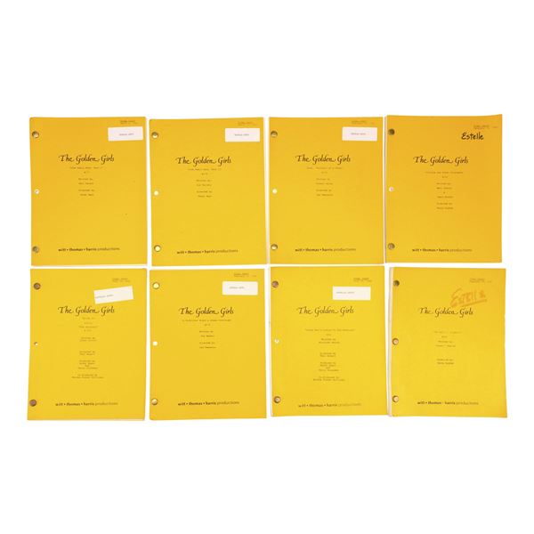 Lot #843: THE GOLDEN GIRLS (1985-1992) - Rich Weaver Collection: One Estelle Getty-Signed Script wit