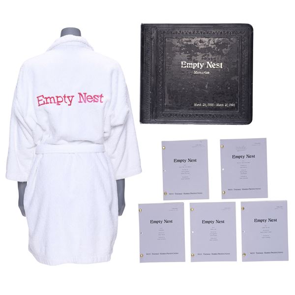 Lot #862: EMPTY NEST (1988-1995) - Rich Weaver Collection: Set of Five Scripts, Photo Album, and Cre