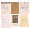 Image 2 : Lot #870: ESTELLE GETTY - Rich Weaver Collection: Set of Personal Letters and Cards Addressed to Est