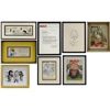 Image 1 : Lot #1107: JOHN CHAMBERS COLLECTION - John Chambers Collection: Personalized Framed Illustration Col