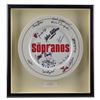 Image 1 : Lot #1179: THE SOPRANOS (1999-2007) - Framed Cast-Autographed Promotional Plate