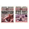 Image 1 : Lot #1184: SPIDER-MAN (2002) - Pair of Daily Bugle Newspaper Covers
