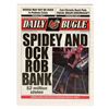 Image 2 : Lot #1188: SPIDER-MAN 2 (2004) - "Spidey and Ock Rob Bank" Daily Bugle Newspaper