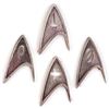 Image 1 : Lot #1211: STAR TREK (2009) - Set of Starfleet Insignia Badges