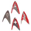 Image 6 : Lot #1211: STAR TREK (2009) - Set of Starfleet Insignia Badges