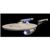 Image 1 : Lot #1214: STAR TREK II: THE WRATH OF KHAN (1982) - Light-Up Replica Studio-Scale Refit U.S.S. Enter