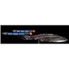 Image 8 : Lot #1255: STAR TREK: ENTERPRISE (2001-2005) - Light-Up QMx Replica Studio-Scale Enterprise NX-01 Pr