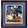 Image 1 : Lot #1365: 1984 SUMMER OLYMPICS - William Plumb Collection: Framed Limited-Edition Drew Struzan "Ame