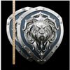 Image 6 : Lot #1470: WARCRAFT (2016) - Pair of Stormwind Castle Decor Shields