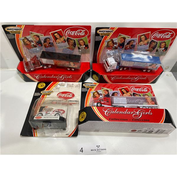 Collectible Coca-Cola Matchbox Trucks And Cars