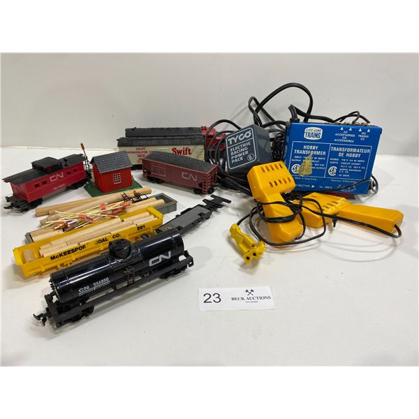 Vintage Train Set Items