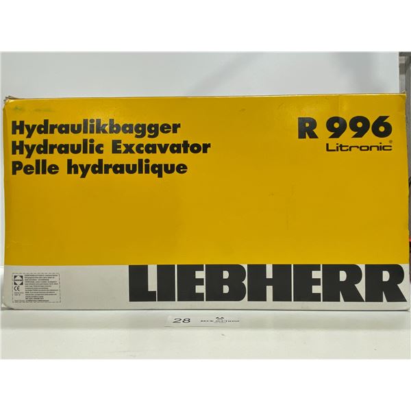 R996 Litronic Hydrolic Excavator By Liebherr