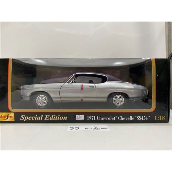 Maisto Special Edition Die-Cast 1971 Chevrolet Chevelle SS454 1:18 Scale