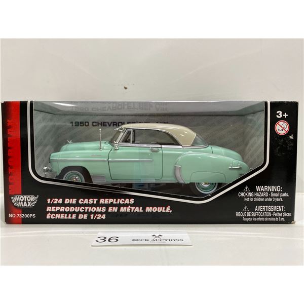 Motor Max 1950 Chevrolet Belle Air Die-Cast 124 Scale