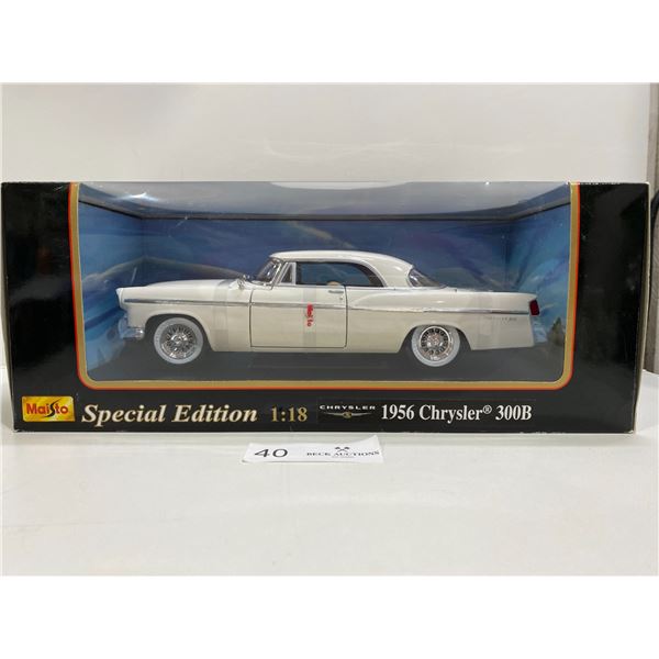 Maisto Special Edition 1956 Chrysler 300B 1:18 Scale Die-cast