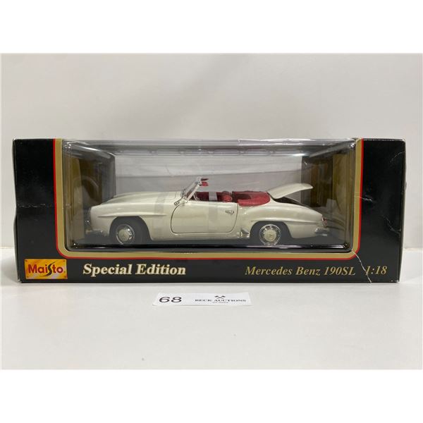 Maisto Special Edition Mercedes Benz 190SL 1:18
