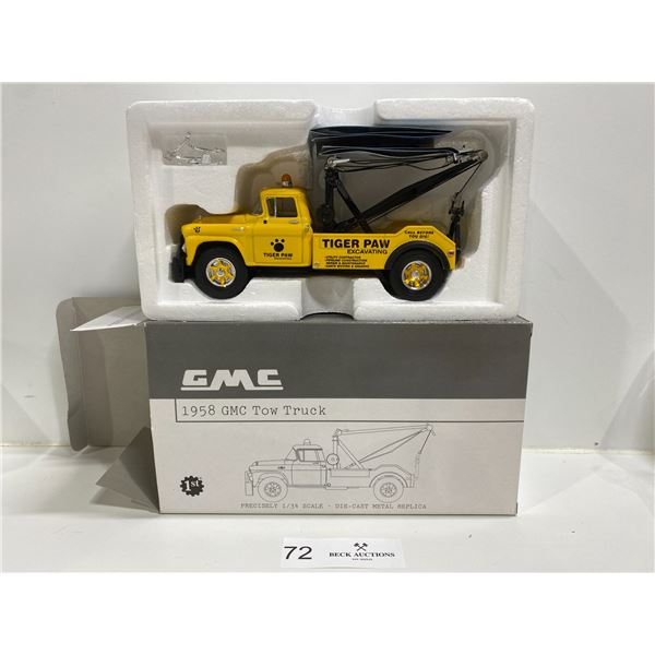 GMC 1958 Tow Truck 1/34 Die-Cast