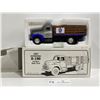 Image 1 : 1957 International R-190 Full Rack Stake Truck 1/34 Die-Cast "Old Style"
