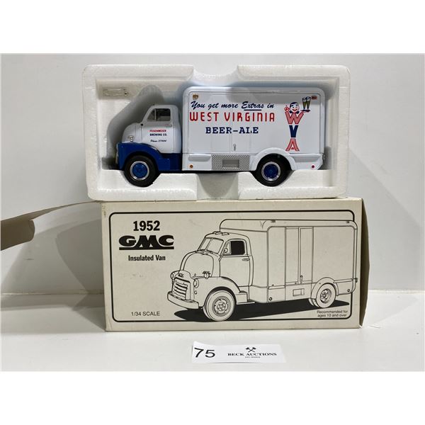 1952 GMC Insulated Van 1/34 Scale "West Virginia" Die-Cast