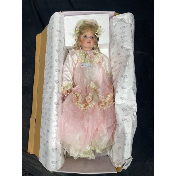 Nicolette 32" Porcelain Rustie Doll