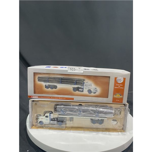 Heavy Haulers Logging Truck Replica Die-Cast 1:50 Scale