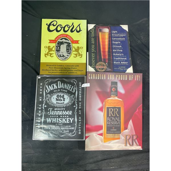 Collectible Alcohol Theme Decor