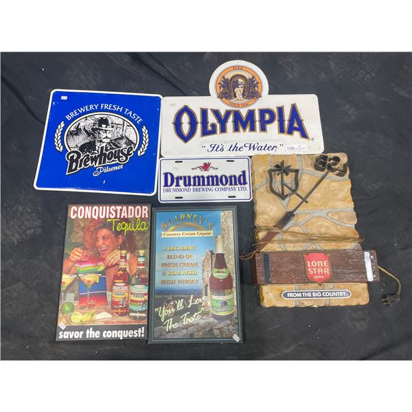 Collectible Alcohol Theme Decor