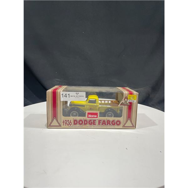 Home Hardware 1936 Dodge Fargo Die Cast Replica 1:25 Scale