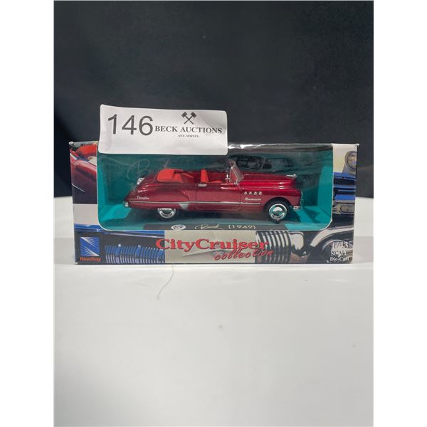 NewRay 1949 Buick City Cruiser Die-Cast Replica 1:43 Scale