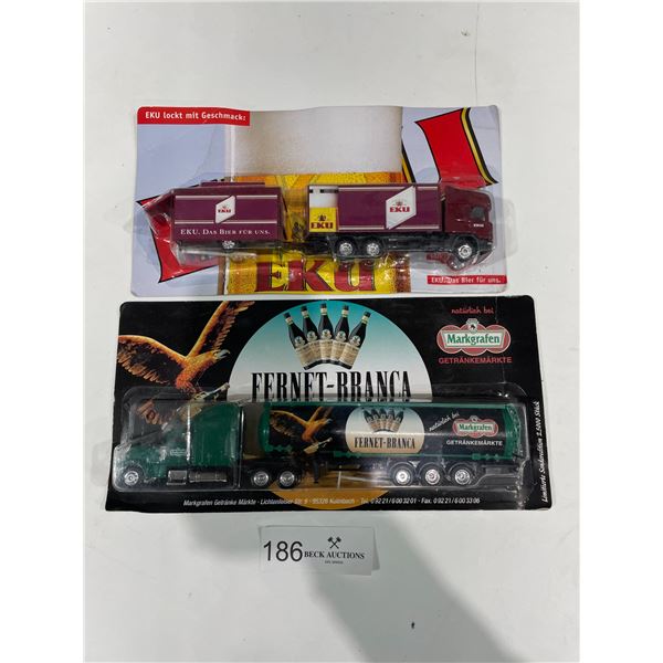 Foreign Beer Truck Replicas