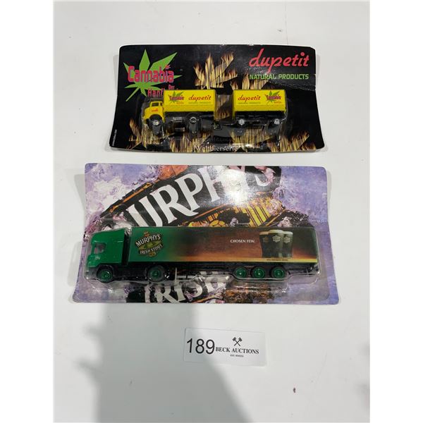 Foreign Beer  And Weed Truck Replicas