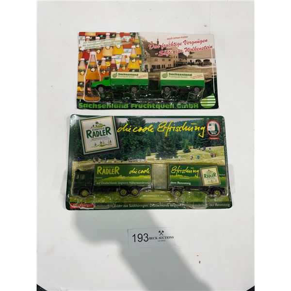 Foreign Beer Truck Replicas