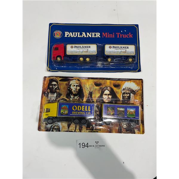 Foreign Beer Truck Replicas