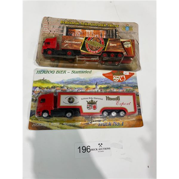 Foreign Beer Truck Replicas