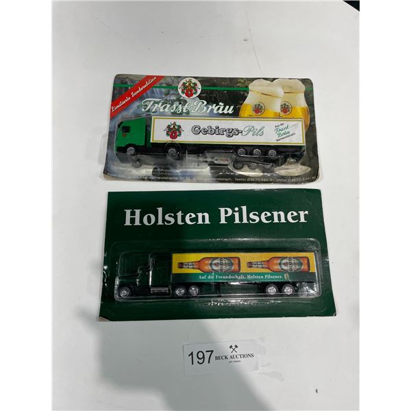 Foreign Beer Truck Replicas