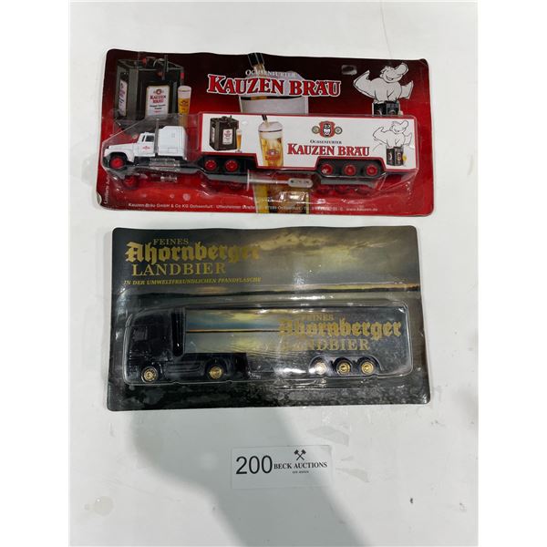 Foreign Beer Truck Replicas