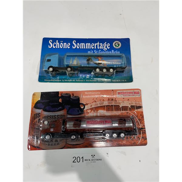 Foreign Beer Truck Replicas