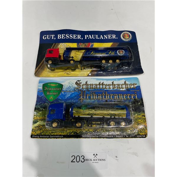 Foreign Beer Truck Replicas