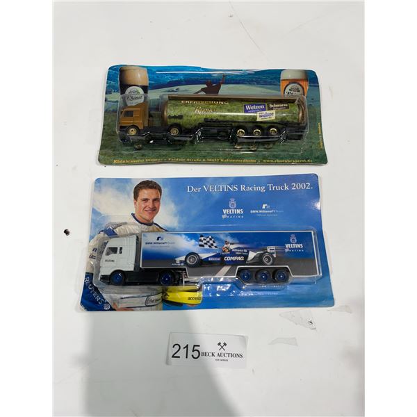 Foreign Beer Truck Replicas