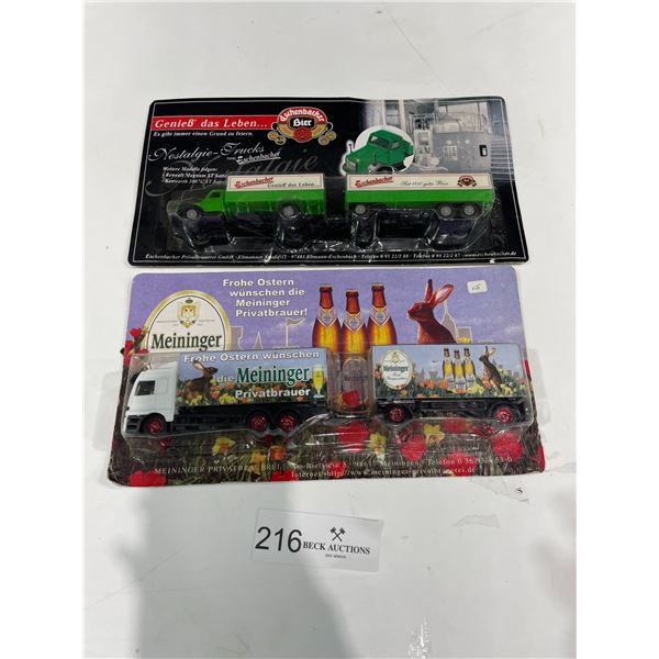 Foreign Beer Truck Replicas