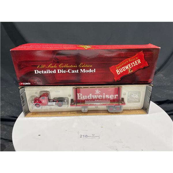 Budweiser Die-Cast Replica 1:50 Scale
