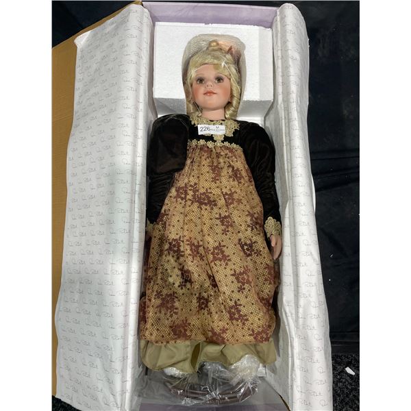 Genevieve 32" Porcelain Rustie Doll