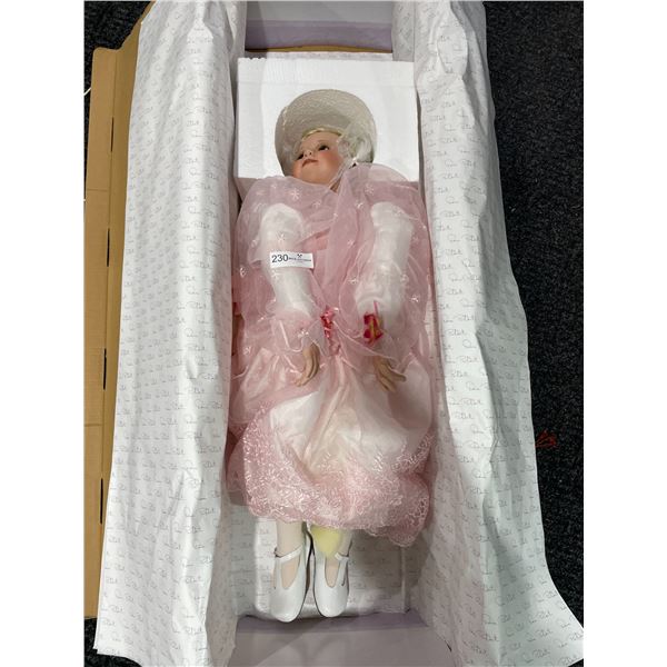 Katherine Ann  3ft Porcelain Rustie Doll